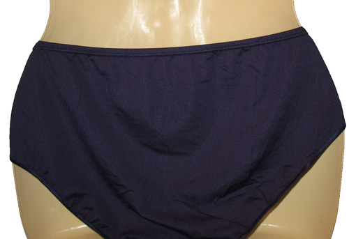 HANES COOL COMFORT - GR. 7/L - MARINEBLAU - ATMUNGSAKTIVES MESH - TAGLESS HIPSTER PANTY - Bild 3 von 3