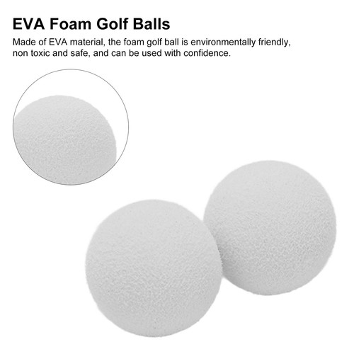 (White)30pcs 21.5mm EVA Foam Balls Soft Foam Practice Balls CH - Afbeelding 8 van 22