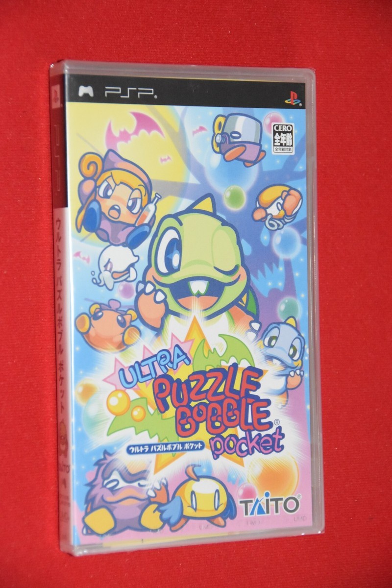 Ultra Puzzle Bobble Pocket (Sony PSP, 2006) for sale online Ultra Puzzle Bobble Pocket (Sony PSP, 2006) for sale online