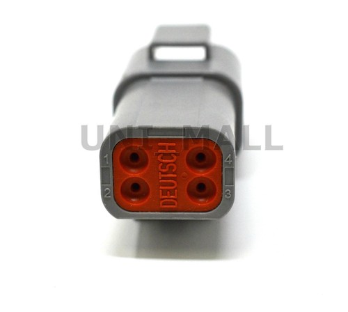 2 x Deutsch DT 4-Pin Genuine Connector Kit 14AWG Solid Contacts (Made in USA) - Bild 5 von 8