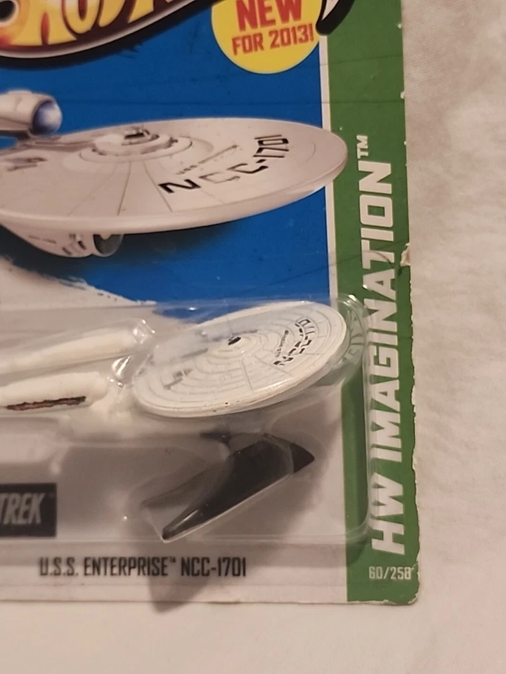 Hot Wheels Star Trek EE. UU. Enterprise NCC-1701 escala 1:64 HW Imagination 2013 Foto 4 de 4