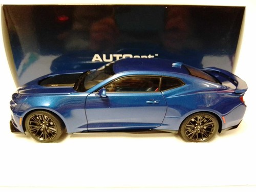 Autoart Chevrolet Camaro ZL1 Azul Hipermetalizado 1/18 71209 - Imagen 1 de 3