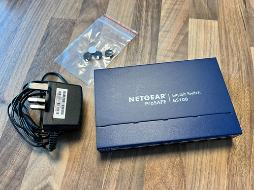 Netgear ProSAFE GS108 8-portowy gigabitowy przełącznik sieciowy