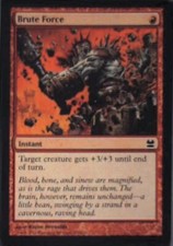 Brute Force - Modern Masters: #107, Magic: The Gathering Nm R163