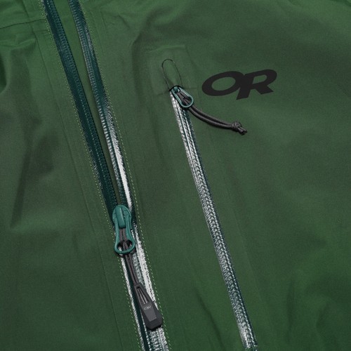 Outdoor Research Foray Gore Tex Green Nylon Jacket Gorpcore Zip - Bild 14 von 19