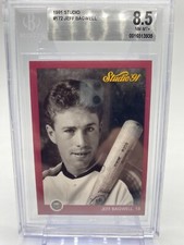 1991 Studio Jeff Bagwell Rare Rookie Card Graded Huston Astros