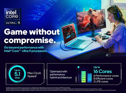 HP Omen Transcend 14-fb0098ng Core Ultra 9 RTX 4070 32GBRAM 2TBSSD 14" 2.8k OLED - Afbeelding 7 van 20
