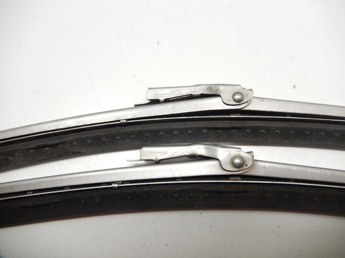 VINTAGE PR-13 TRICO PR-13-2 SATIN WIPER BLADE 1/4" PAIR W/ DOT RUBBERS - Picture 5 of 6