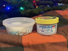 New Authentic Peachybbies Slime Limited Ed. Arctic Igloo Clay Kit, Fast Ship