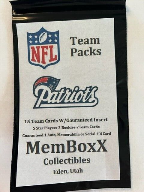 NFL TEAM PACK 100% HIT AUTO/PATCH/PSA/ or Insert 5-15 FOOTBALL CARDS - ROOKIES - Picture 190 of 288