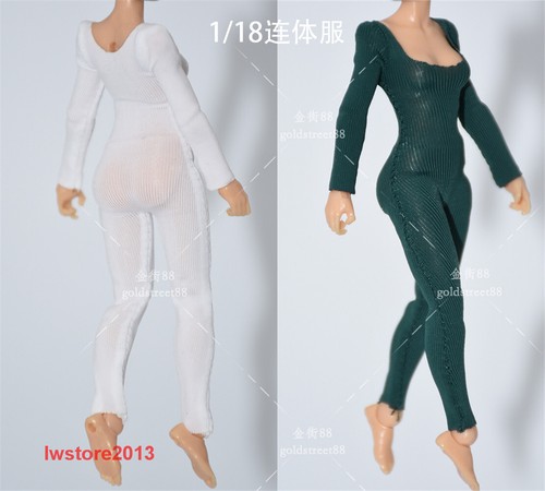 Camiseta para el torso 1:18 Body Pantalones Ropa para 3,75" Figura masculina femenina Juguetes corporales - Imagen 20 de 58