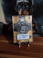 Tre Tucker RC Auto 1/4 Gold Auto Mania Wild Card Las Vegas Raiders Bearcats 1/1