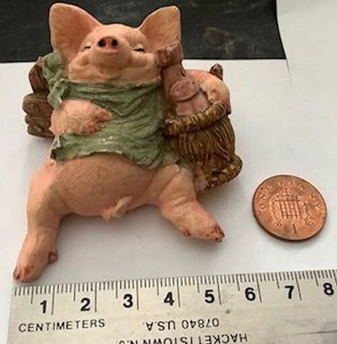 D. Esposito signiert, Artefice Ottanta Schwein Figur handgefertigt in Italien - Bild 8 von 8