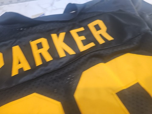 Reebok Pittsburgh Steelers #39 PARKER sewn On Throwback Jersey Size XL 50 - Picture 9 of 10
