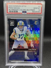 2023 Donruss Optic Puka Nacua Primary Colors-Black Pandora