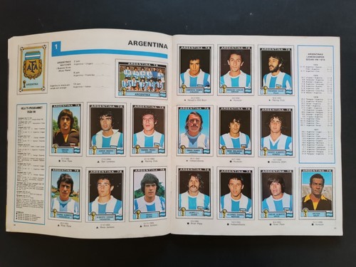 Album completo Panini World Cup ARGENTINA 78 edizione svedese - Picture 8 of 20