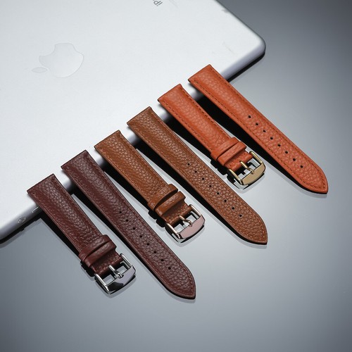 Fashion Genuine Leather Watch Strap Band 12-24mm Replacement Watchband Bracelet - Picture 11 of 31