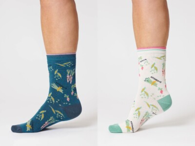 THOUGHT BIO-BAUMWOLLE DAMENSOCKEN - PFLANZLICH TA573 - NEU MIT ETIKETT