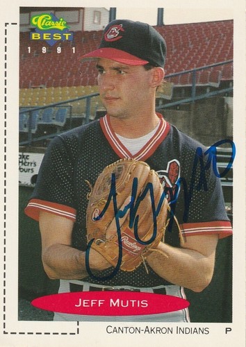 Cleveland Indians  Signed cards Postcards Choose from 121 COA S23 - Bild 54 von 85