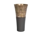 A Mid-century Vintage Terence Conran Contrast Metal Trumpet Vase