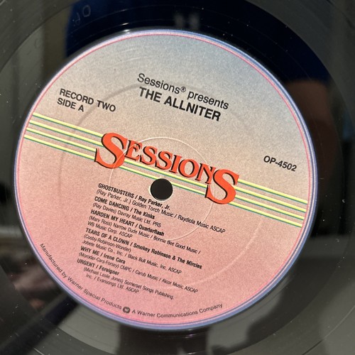 The All Niter Sessions OP-4502 1986 4 LP Vinyl Record Box Set Van Halen Blondie - Picture 13 of 15