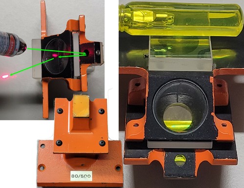 Piezas ópticas/microscopio No sabemos si forma parte de Carl Zeiss o Nikon Micro - Imagen 4 de 12