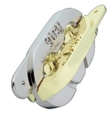 HANAYAMA Hazuru Cast Keyring [Difficulty Level 2] 2-pieces Puzzle Silver Gold