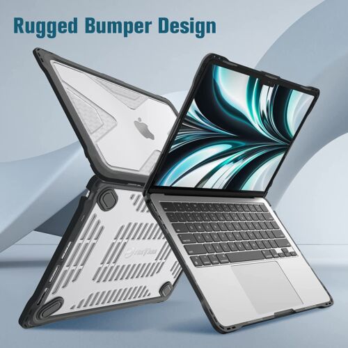 Funda Resistente para MacBook Air 13.6" (2022/2023/2024) Resistente Carcasa Rígida Cubierta - Imagen 3 de 12