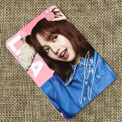 BLACKPINK LISA ユニバーサル　トレカ BLACKPINK LISA [ OREO X BLACKPINK ] Official Limited