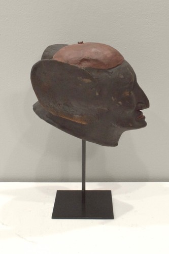 Mask African Makonde Helmet Mask Tanzania - Picture 3 of 4