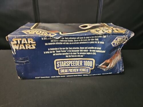 Disney Star Tours Starspeeder 1000 Limited Edition Sneak Preview Vehicle New - Picture 4 of 6