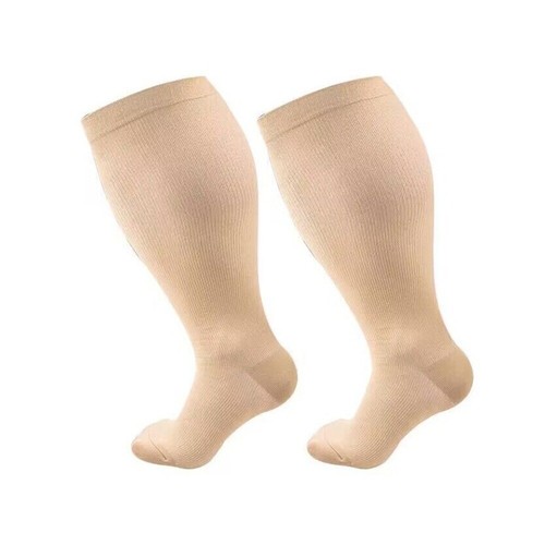 Plus Size Extra Size Fat Sock 2XL-7XL Calf Socks New Compression Socks Yoga - Picture 12 of 15