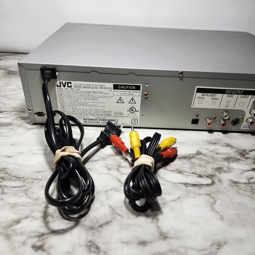 JVC HR-XVC1U Combo HiFi Stereo DVD/VHS Player Fully TESTED WORKS! EUC No Remote - Picture 6 of 7
