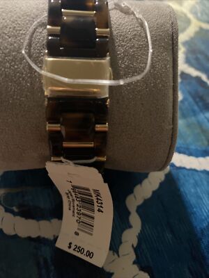 Michael Kors MK4314 Delray 36mm Gold-tone Dial Tortoise  display picture 3