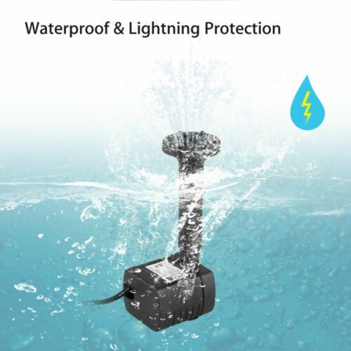 Solar Water Panel Power Fountain Pump Kit Pool Garden Pond Watering Submersible - Picture 9 of 10