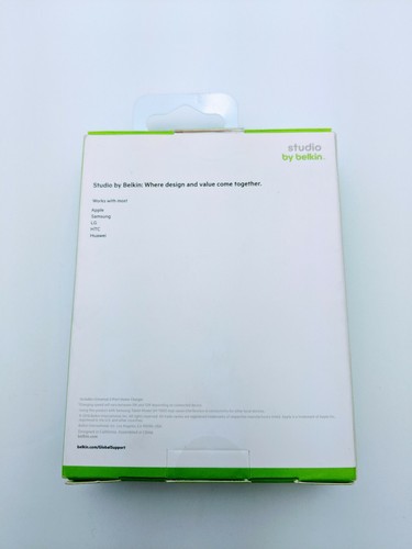 Belkin Universal 2-port Home Charger 24watts 4.8Amps for Apple & Android - 第 2/3 張圖片