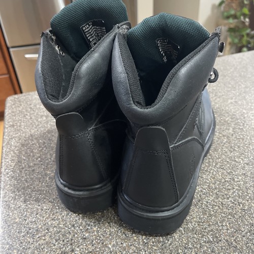 MACK American steel toe company Men's black Boots Size 12 M Lace up - Picture 3 of 8