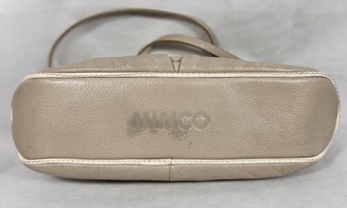 Mimco Ivory, White And Light Tan Cross Body Double Long Straps Bag - Picture 6 of 24
