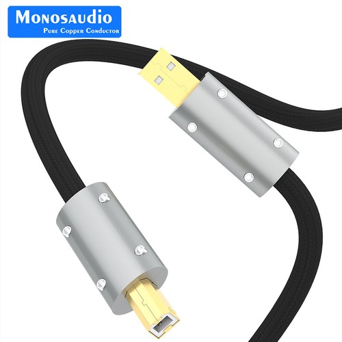 HiFi USB Typ A zu B Kabel 5Micro Data USB2 Pro DAC Decoder Drucker Audio Kabel - Picture 12 of 15