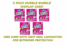 Candy machine OEM Vending Display Card Heat Seal Lamination Tab Gum