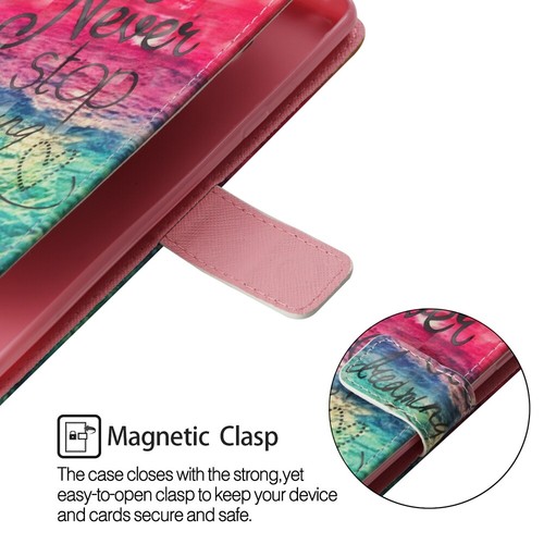 Case for Galaxy Note 20 10 9 5G Ultra Plus Pattern Leather Wallet Flip Cover - Picture 18 of 28