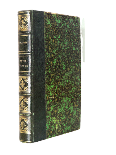 1893 G. Flaubert. Trois contes. Ex-libris Vicomte de Noailles