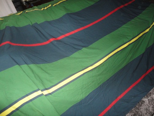 NAUTICA HERITAGE CLASSIC STRIPE COLORBLOCK BLUE GREEN KING/CALIFORNIA KING DUVET - Picture 4 of 15