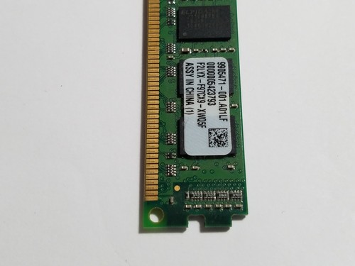 Computer Memory KINGSTON KTD-XPS730B/2G 2GB PC3-10600U DDR3-1333Mhz Ram Card - Picture 4 of 4