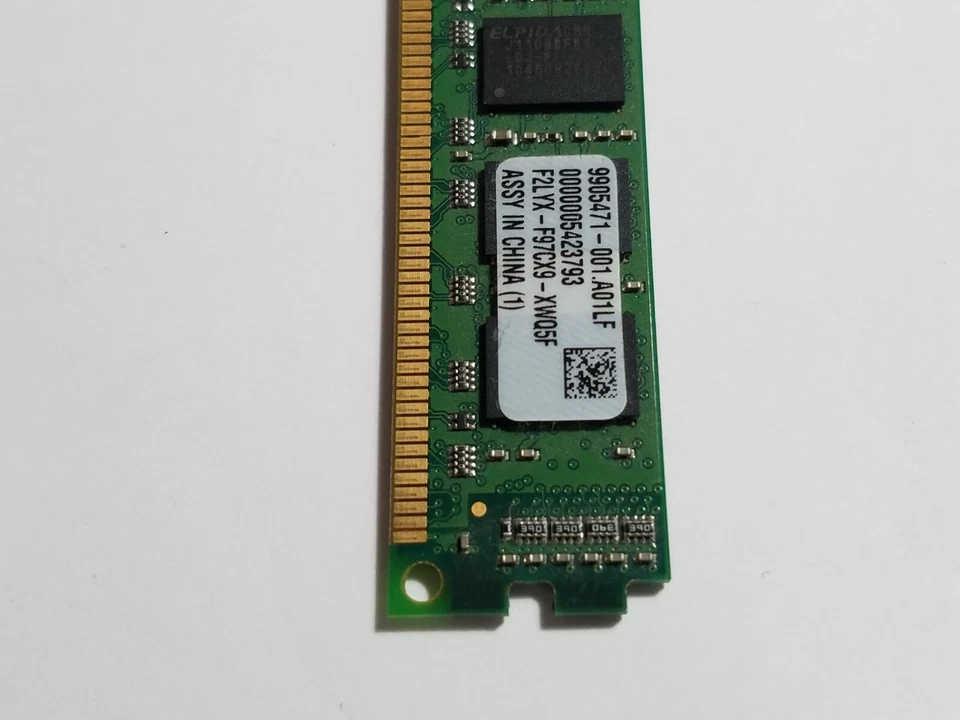Computer Memory KINGSTON KTD-XPS730B/2G 2GB PC3-10600U DDR3-1333Mhz Ram Card - Image 4 of 4