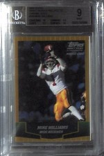 2004 Topps Draft Picks and Prospects Chrome Gold #160 Mike Williams BGS 9 MINT