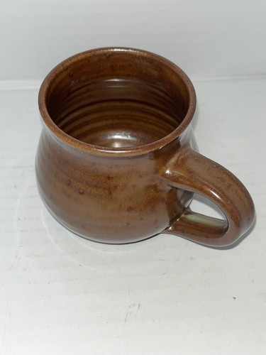 Coffee Tea Mug Set Signed Millener CP Hand Made Stoneware Mugs Set of 2 - Picture 10 of 20