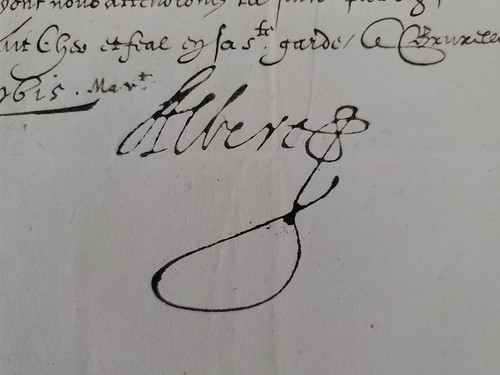 Austria Archduke Albert VII Signed Royalty 12 Years Truce Isabella Clara Eugenia - Picture 7 of 14