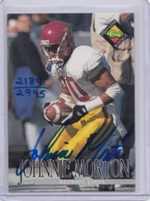 1994 Pro Line Live Autographs #96 Johnnie Morton 2184/2945