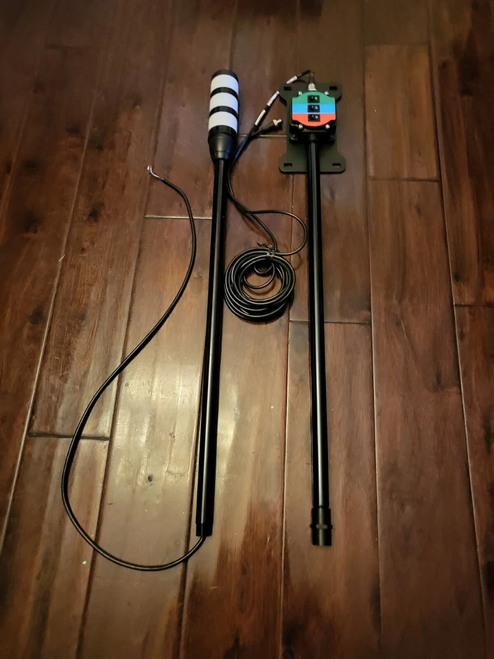 LUZ INDICADORA SERIE TL50B BANNER TL50GBR 809523 (VERDE) (ROJO) (AZUL) 48" Foto 2 de 4